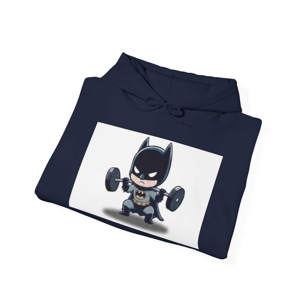 Batman & Hello Kitty Weightlifting Hoodie — Cute Gym Pullover