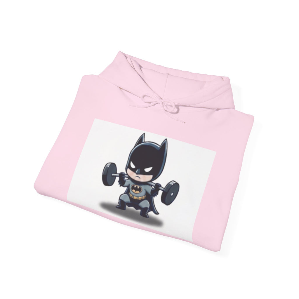 Batman & Hello Kitty Weightlifting Hoodie — Cute Gym Pullover